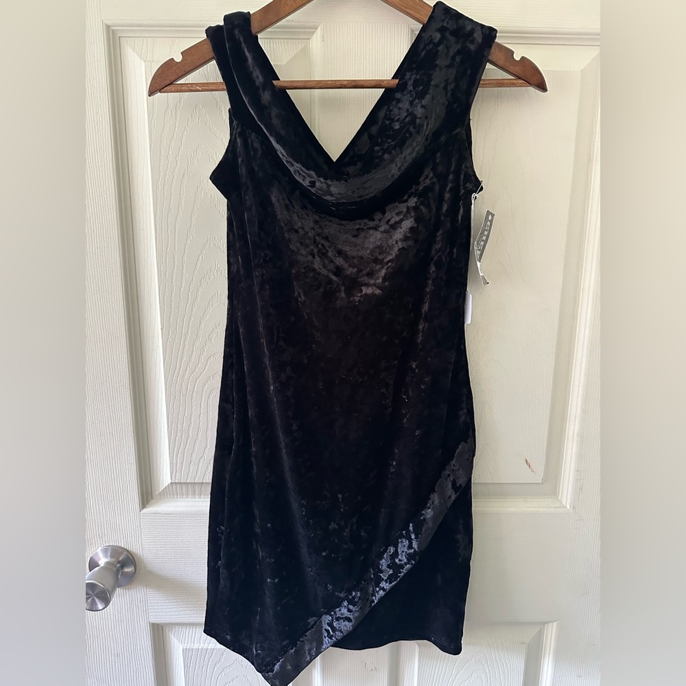 Y2K velvet mini dress